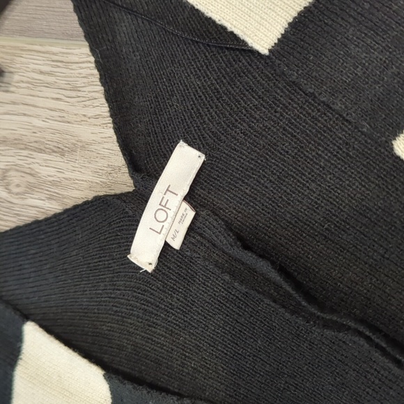 LOFT Poncho Striped - Picture 4 of 10